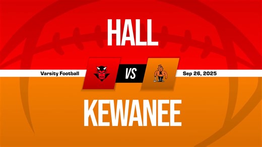 Football Recap: Hall's Run of Three Straight Wins Now Over