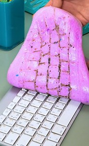 Cleaning up with slime is so satisfying! | 5-Minute Crafts GIRLY