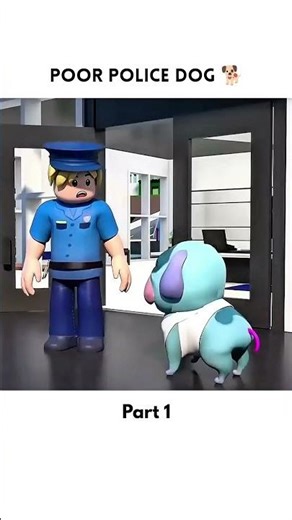 Roblox Police Dog Hero Moment 🚓🐕 #Roblox