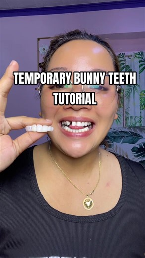 Temporary Bunny Teeth Tutorial: Create Your Own Fun Smile