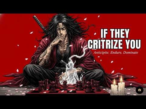 If They Criticize You, You’re Doing Something Right (Miyamoto Mushashi)