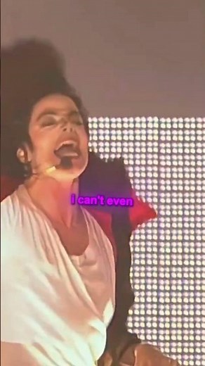Michael Jackson Singing “What About Us” for the first time