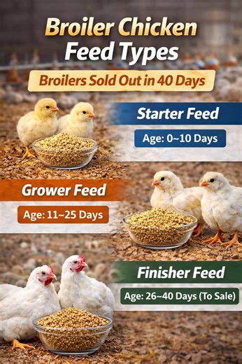 Feed types of broiler chickens #ukhen #ukpoultry #trends #fyp #new