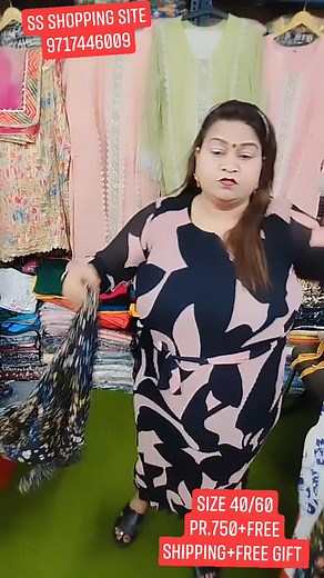 3.6K views · 56 reactions | Long one piece middi set + short shrug ..size 40/60 Price 750 #FacebookReelsContest #trendingreels #inatagramreels #instagramreels #facebookreels #instareels #youtubeshorts #fashion #plussizemodel #onlineshopping #onlinestore #online #shopping #premium #quality #reasonable #reasonableprice #suitstyle #shorts #share | SS Shopping Site | Facebook