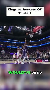 Sacramento Kings vs Houston Rockets | OT Madness 🔥