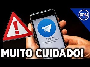 PERIGO no Telegram! ATENÇÃO, Não Faça isso!!!