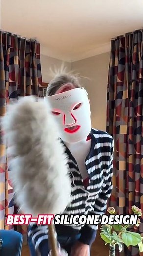 Megelin LED Red Light Therapy Face Mask