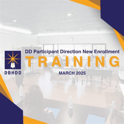 📢 Mandatory Training Alert! 📢 The DBHDD Division of Intellectual and Developmental Disabilities is hosting a mandatory DD Participant Direction New Enrollment Training for those self-directing services under the NOW/COMP Waivers. 📅 March 2025 (In-Person) ✅ Covers roles, responsibilities & waiver services 🔗 Register now: https://cvent.me/3ekd9P 🌐 More info: http://dbhdd.georgia.gov/training-0 Questions? Email DBHDDLearning@dbhdd.ga.gov | Georgia Department of Behavioral Health and Developmen
