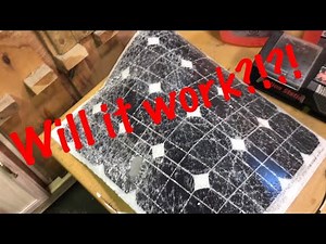 How to fix broken solar panel