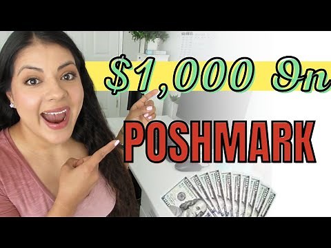 Make $1,000 a Month On Poshmark Fast (My Top 10 Reselling Tips For Beginners)