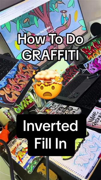 How to do graffiti: Inverted colors with alcohol markers. How to do a dark color fill in with a light color outline without using paint markers. To get your name featured in an upcoming video, comment your name on 3 or more of my videos and repost them! The more you comment and repost, the faster I get to your name!! #howtograffiti #graffitiletters #graffititutorial #howtodograffiti #graffiti #graffititips
