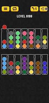 Ball Sort Puzzle Level 9199