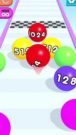 Ball 2048 Merge number 😱 This 2048 Merge Is Crazy⚡ Perfect 2048 Merge Run!