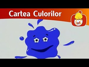 Cartea Culorilor - Albastru, roz, verde, pentru copii - Luli TV