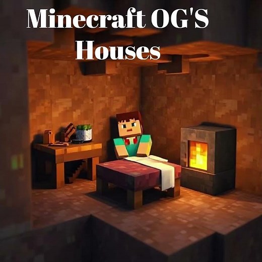 Minecraft house evolution, og vs pro, old vs new builds Minecraft nostalgia Minecraft then and now