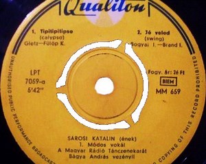 Sárosi Katalin - Tipitipitipso