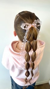 A hairstyle I love to do on my 7 year old— but we added heart ribbon to make it more festive❤️ Save this for later🫶🏼 @socozy wax stick #hairtutorial #toddlerhair #valentineshair #kidshair #girlhairstyles Toddler hairstyles | kids hairstyles | easy hairstyles | Pigtail hairstyle | hair tutorial | bow hair | girls hairstyle | viral hair | hair inspo | Valentine’s Day hair | mom life | Locks and Thread