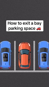 How to leave a bay parking space? #drivingskills #car #drivinglessons #cartips #drivinginstructor #drive #drivesafe | Driving Hacks