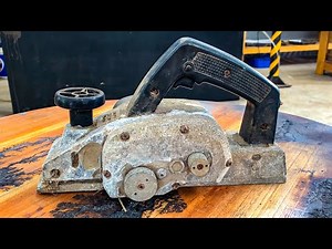 The Easiest Electric Planer Repair Guide // 60 Year Old Electric Planer Restoration And Repair