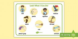 Finger Gym Skills Action Mat