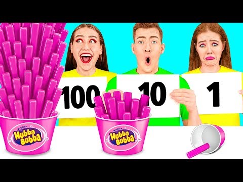 100 Couches de Nourriture Défi | Astuces et Recettes Insolites par Fun Fun Challenge