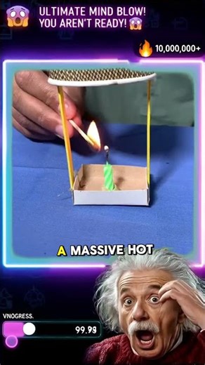 The Physics of Hot Air: DIY Paper Cup Balloon! 🎈🔥#shorts #viral #physics