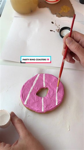still remains a firm fav of mine… 😍 💖 #partyring #coaster #coasters #diycoaster #diycoasters #crafts #craft #crafty #crafting #craftideas #airdryclay #claycreations #clayideas #clayart #crafters