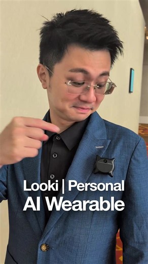 Comment LOOKI and I'll send you the link. I've been wearing this everywhere for a week. They call it Looki — a personal AI wearable. It's not just another camera. It's a memory layer for real life. #Looki #LookiL1 #ProactiveAI #WearableAI #BePresentWithLooki