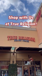 Shop with us at True Religion! True Religion crafts denim that echoes the uniqueness found in all of us. Refusing to live within a traditional aesthetic, the brand presents sought-after jeanswear intended to influence denim culture. From rock to hip-hop, the brand celebrates a diverse population of consumers and blurs the line between what is and what's possible. | Citadel Outlets