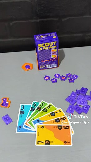 Scout an amazing trick-taking card game that is just as fun as going to the real circus #boardgames #gamenight #tabletop