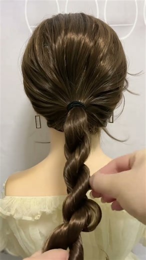 Effortless Classy Ponytail: Beginner-Friendly Hair Tutorial#EasyHairstyles#HairInspo#shorts