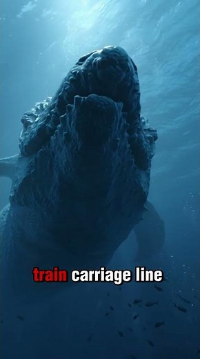 The Sea Monster Longer Than a Train #facts #earthhistory #nature #prehistoric #wildlife #animals