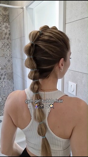 SPORTY HAIRSTYLE INSPO🏋️‍♀️ #braidstyles #HairGoals #braids #hairinspo #hairstyles #hair #howto #longhair #hairstyle #straighthair #hairtutorial | poppy_hairstyles