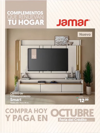 Catálogo de Muebles de TV en Jamar