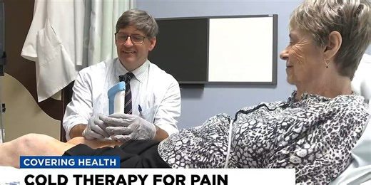 Cold therapy for pain gives patients other options besides opioids