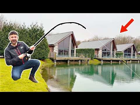 I got Special access to Fish this Luxury Resort Lake... INSANE Fish! 😯