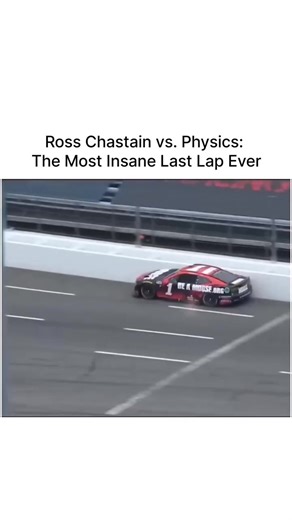 @carsports_7 on Instagram: "The "Hail Melon" Ross Chastain knew he had to do something desperate to make the Championship 4. At Martinsville Speedway—a track known for tight turns and heavy braking—he decided to forego the brakes entirely. By shifting into fifth gear and pinning his car against the outside wall, he used the centrifugal force to slingshot past five cars in the final two turns. Why it was a big deal: The Speed: Chastain’s final lap was nearly two seconds faster than the leader's l