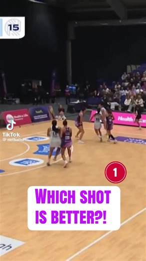 Aghhh do you prefer trick shots?! Do you prefer long bombs? Let me know!! Comment below 1 or 2 and let’s see who wins!! #netball #netballtok #netballers #netballlover