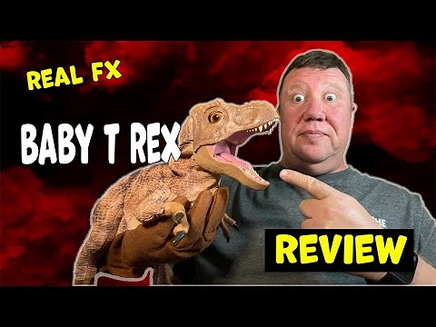 Unboxing The Ultimate Christmas Toy: Real Fx Baby T Rex Puppet Review!