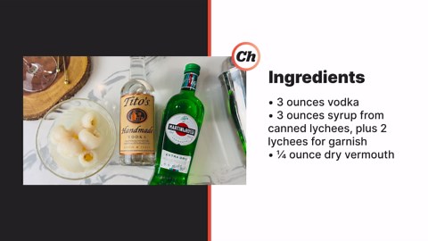 Our 3-Ingredient Lychee Martini Is Sweet And Simple To Make