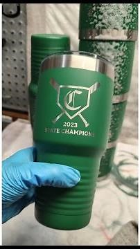 How To Clean Engraved Powder Coated Drink-ware with Bulk Tumblers