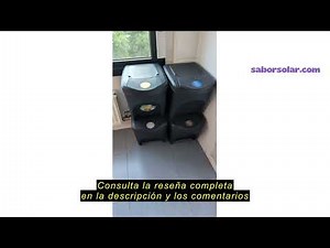 Reseña del WELL HOME MOBILIARIO & DECORACIÓN Set de 4 cubos de basura-papelera reciclaje, antracita,