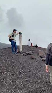 登山可能になった！ 浅間山登山96座目！