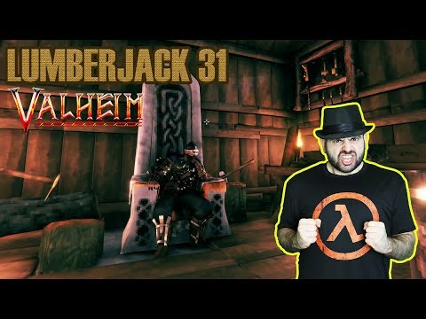 Let's Find Treasure With Wishbone In Mountains - Valheim - Lumberjack 31