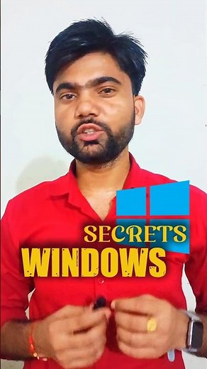 Amazing Windows Secrets 🔥#windows #tech #techshorts #shortsfeed