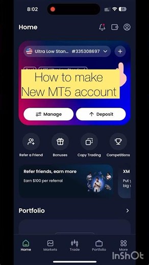 MT5 Account Kaise Banayein | Deposit & Internal Transfer Complete Guide 🔥