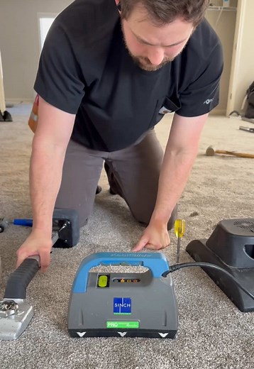 Invisible Carpet Seams with Kool Glide Seaming Iron