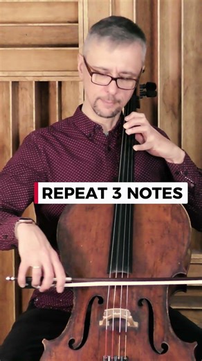 Try this way to practice 2 octave D Major cello scale #practicehacks