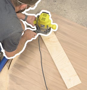 1.3M views · 3.8K reactions | This round walunt coffee table was made from one sheet of plywood! | Rogue Engineer | Facebook