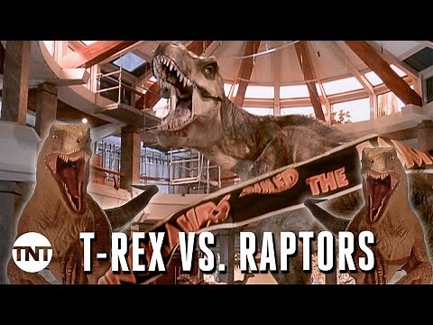 T-Rex Rescue Scene [CLIP] | Jurassic Park | TNT